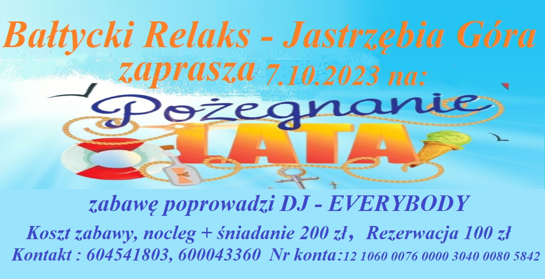 pożegnanie lata 7 10 2023